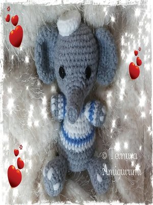 cover image of Crochet pattern of Elly, the elephant